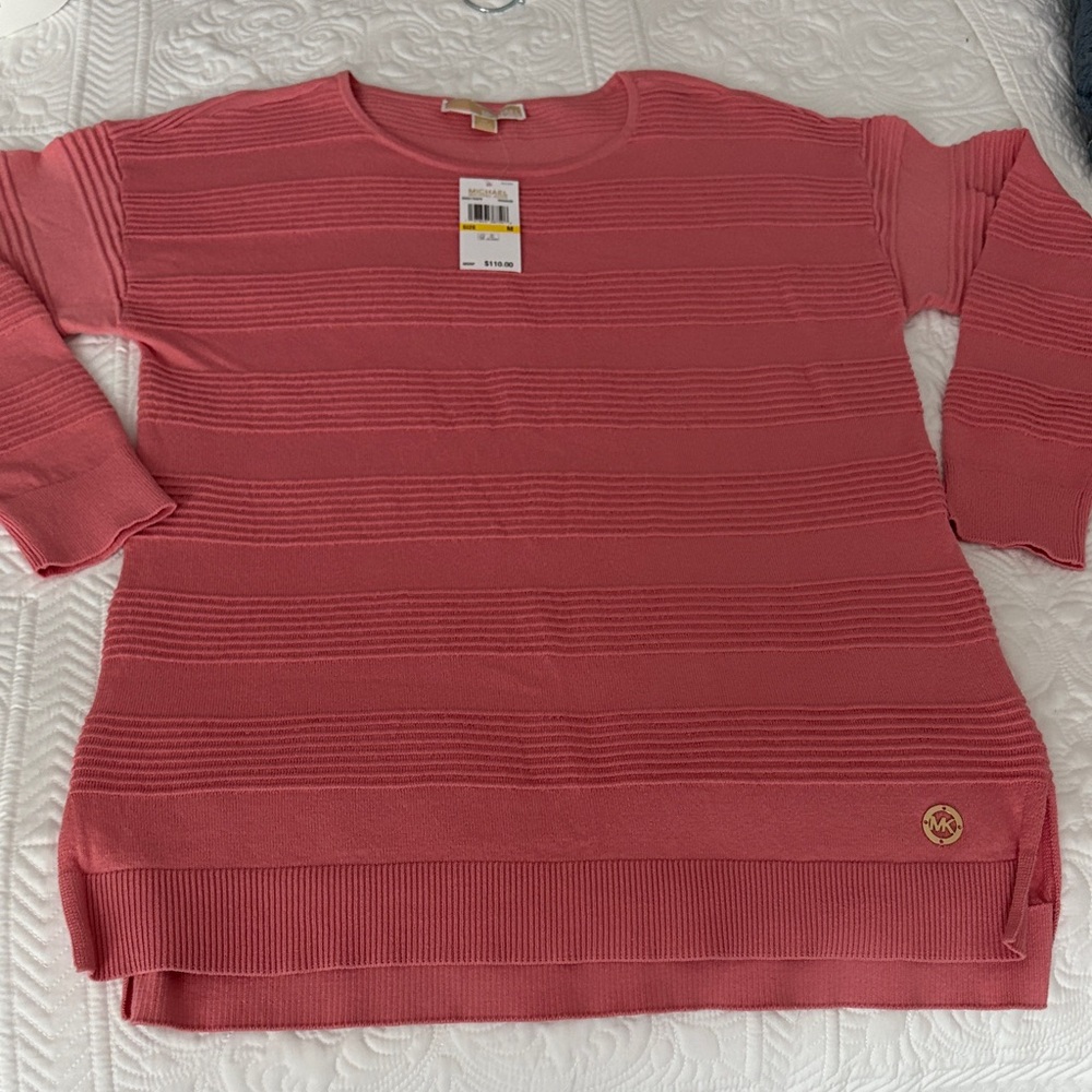 Michael Kors Rosebud Knit Top